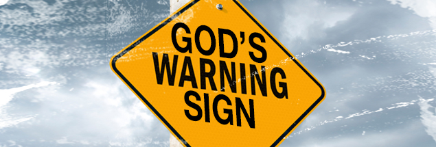 warning sign large